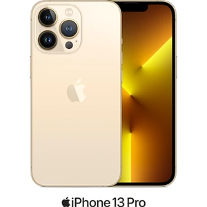 Apple iPhone 13 Pro 5G (256GB Gold) at £1049 on Add-on Monthly Boost Unlimited Data with Unlimited 5G data. £20 Topup