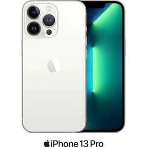 Apple iPhone 13 Pro 5G (256GB Silver) at £1049 on Add-on One Day Boost with Unlimited 5G data. £5 Topup