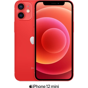 Apple iPhone 12 Mini 5G (64GB (PRODUCT) RED) at £529 on Add-on Monthly Boost Unlimited Data with Unlimited 5G data. £20 Topup