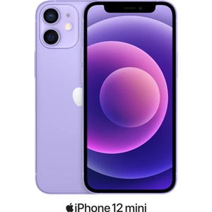 Apple iPhone 12 Mini 5G (64GB Purple) at £529 on Add-on Monthly Boost Unlimited Data with Unlimited 5G data. £20 Topup