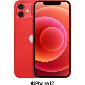 Apple iPhone 12 5G (128GB (PRODUCT) RED) at £679 on Add-on Monthly Boost Unlimited Data with Unlimited 5G data. £15 Topup