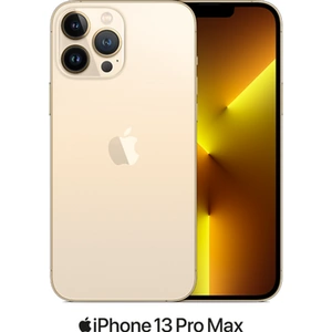 Apple iPhone 13 Pro Max 5G (256GB Gold) at £1149 on Add-on Monthly Boost Unlimited Data with Unlimited 5G data. £15 Topup