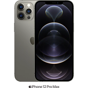 Apple iPhone 12 Pro Max 5G (128GB Graphite) at £99 on Advanced 30GB (24 Month contract) with Unlimited mins & texts; 30GB of 5G data. £64 a month
