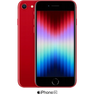 Apple iPhone SE (2022) (128GB (PRODUCT) RED) at £55 on Standard 2GB (36 Month contract) with Unlimited mins & texts; 2GB of 5G data. £26.22 a month. Includes: Three Protection Bundle (Black)