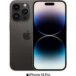 Apple iPhone 14 Pro 5G Dual SIM (128GB Space Black) at £110 on Lite 300GB (36 Month contract) with Unlimited mins & texts; 300GB of 5G data. £52.44 a month