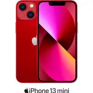 Apple iPhone 13 Mini 5G (128GB (PRODUCT) RED) at £60 on Complete 30GB (36 Month contract) with Unlimited mins & texts; 30GB of 5G data. £43.06 a month