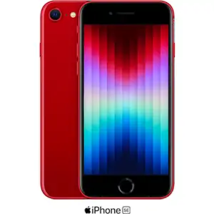 Apple iPhone SE (2022) (128GB (PRODUCT) RED) at £105 on Value 15GB (36 Month contract) with Unlimited mins & texts; 15GB of 5G data. £33.17 a month