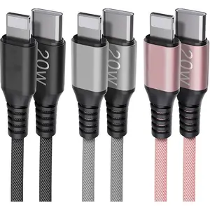 Generic Lightning to USB Type-C Cables 20W