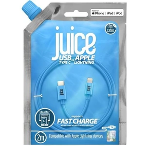 JUICE USB Type-C to Lightning Cable - 2 m, Blue