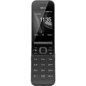 View product details for the Nokia 2720 Flip (4GB Black) at £0 on Advanced 12GB (24 Month contract) with Unlimited mins & texts; 12GB of 5G data. £13 a month
