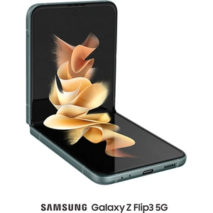 Samsung Galaxy Z Flip3 5G (256GB Green) at £999 on Add-on with 3GB of 5G data. £7 Topup