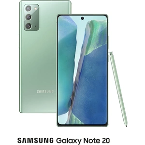 Samsung Galaxy Note20 4G (256GB Mystic Green) at £849 on Add-on Monthly Boost Unlimited Data with Unlimited 5G data. £20 Topup