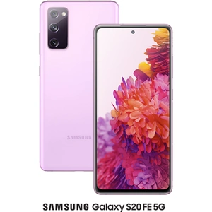 Samsung Galaxy S20 FE 5G (128GB Cloud Lavender) at £699 on Add-on Monthly Boost Unlimited Data with Unlimited 5G data. £15 Topup