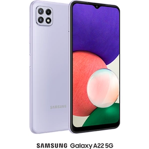 Samsung Galaxy A22 5G (64GB Violet) at £19 on Advanced 100GB (24 Month contract) with Unlimited mins & texts; 100GB of 5G data. £36 a month. Includes: Samsung Galaxy Earbuds 2 (Black)