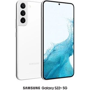 Samsung Galaxy S22+ 5G (128GB Phantom White) at £50 on Advanced Unlimited Data (24 Month contract) with Unlimited mins & texts; Unlimited 4G data. £64 a month