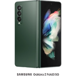 Samsung Galaxy Z Fold3 5G (256GB Phantom Green) at £100 on Advanced 100GB (24 Month contract) with Unlimited mins & texts; 100GB of 5G data. £87 a month. Includes: Samsung Galaxy Earbuds 2 (Black)