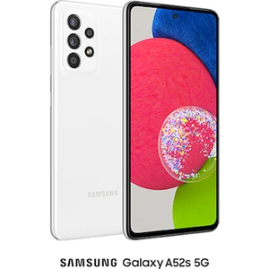 Samsung Galaxy A52s 5G (128GB Awesome White) at £80 on Standard UNLIMITED (36 Month contract) with Unlimited mins & texts; Unlimited 5G data. £35.97 a month