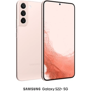 Samsung Galaxy S22+ 5G (128GB Pink Gold) at £200 on Standard 5GB (36 Month contract) with Unlimited mins & texts; 5GB of 5G data. £36.17 a month. Includes: Three Protection Bundle (Black)