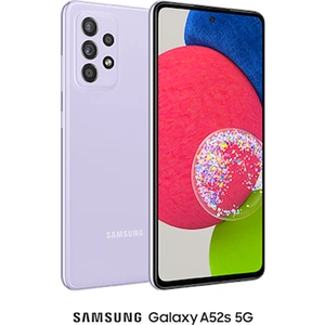 Samsung Galaxy A52s 5G (128GB Awesome Violet) at £40 on Standard 5GB (36 Month contract) with Unlimited mins & texts; 5GB of 5G data. £24.08 a month