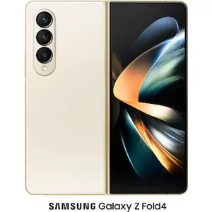 Samsung Galaxy Z Fold4 5G (256GB Beige) at £665 on Plus 2GB (36 Month contract) with Unlimited mins & texts; 2GB of 5G data. £45.39 a month