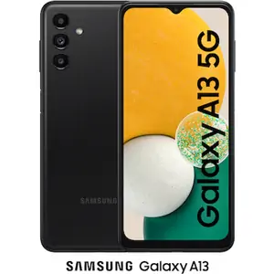 Samsung Galaxy A13 (2022) (64GB Awesome Black) at £40 on Premium 5GB (36 Month contract) with Unlimited mins & texts; 5GB of 5G data. £23.89 a month