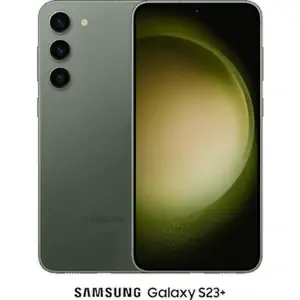 Samsung Galaxy S23+ 5G Dual SIM (256GB Green) at £215 on Standard 150GB (36 Month contract) with Unlimited mins & texts; 150GB of 5G data. £46.56 a month