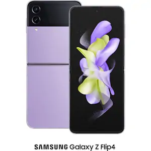 Samsung Galaxy Z Flip4 5G (256GB Bora Purple) at £55 on Premium 150GB (36 Month contract) with Unlimited mins & texts; 150GB of 5G data. £61.67 a month