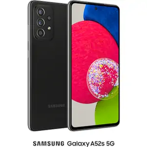 Samsung Galaxy A52s 5G (128GB Awesome Black) at £45 on Lite 300GB (36 Month contract) with Unlimited mins & texts; 300GB of 5G data. £34.94 a month