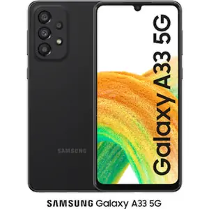 Samsung Galaxy A33 5G (128GB Awesome Black) at £130 on Value 5GB (36 Month contract) with Unlimited mins & texts; 5GB of 5G data. £24.39 a month