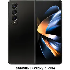 Samsung Galaxy Z Fold4 5G (512GB Phantom Black) at £355 on Value 150GB (36 Month contract) with Unlimited mins & texts; 150GB of 5G data. £67.33 a month