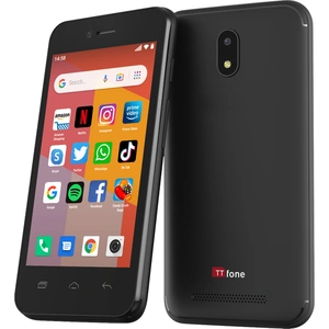 View product details for the TTfone TT20 Smart 3G Mobile Phone with Android GO - 8GB - Dual Sim - 4Inch Touch Screen Black (with USB Cable)