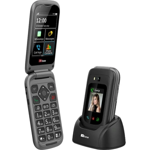 View product details for the TTfone TT970 Whatsapp 4G Touchscreen Senior Big Button Flip Mobile Phone - Pay As You Go Prepaid - Easy and Simple to Use ( £0 Credit, EE)